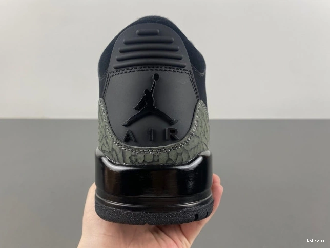 Cheap TB Cat Jordan Air 3 Retro CK9246-168 Black 0728